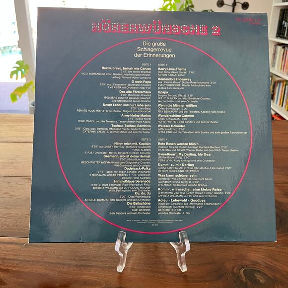 Hörerwünsche 2 Die Große Schlagerrevue Der Erinnerungen 2xLP 1973 Telefunken - Picture 12 of 12